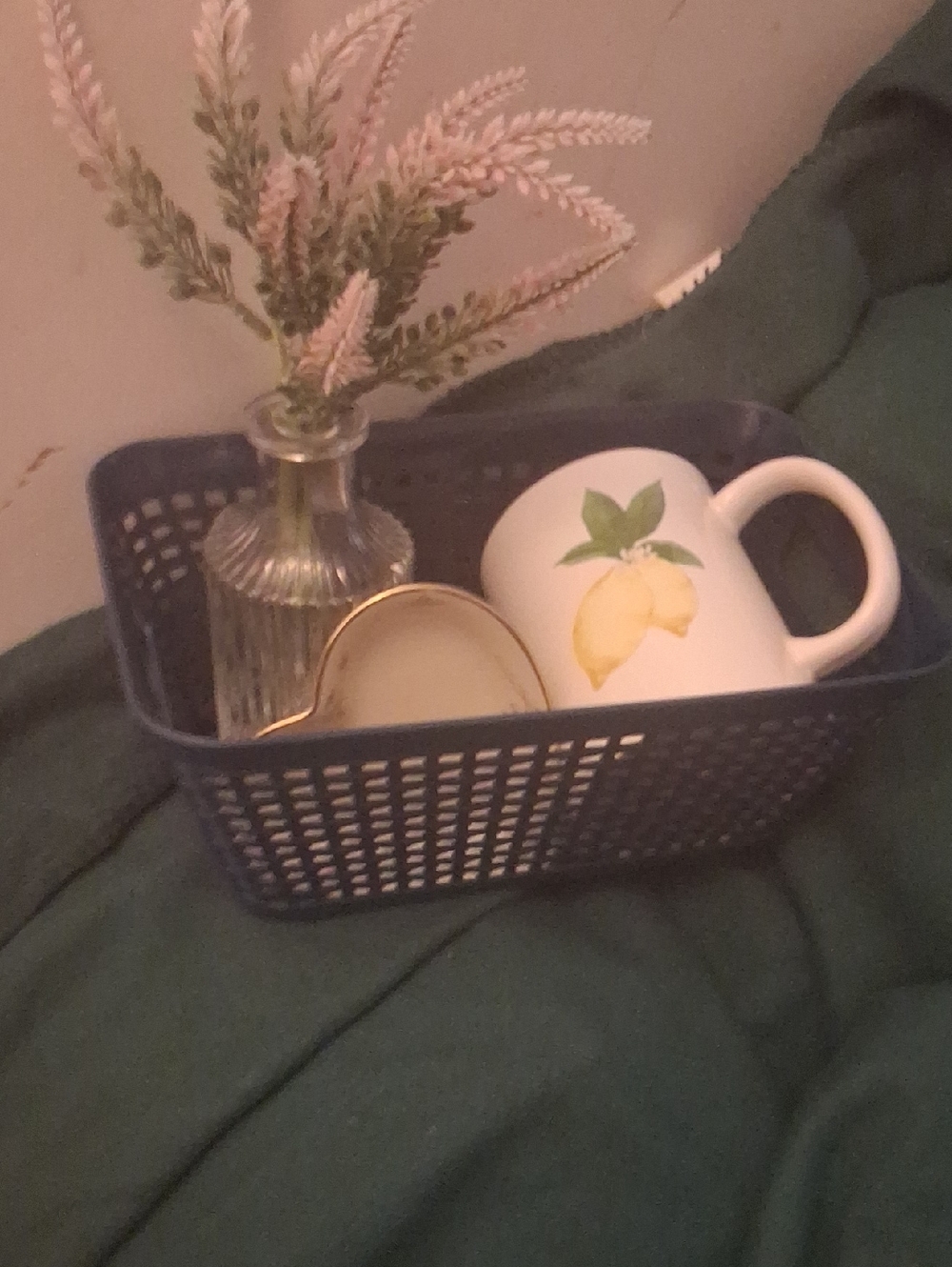 Others Follow White Ceramic Mug with Lemon Illustration and Green Leaves